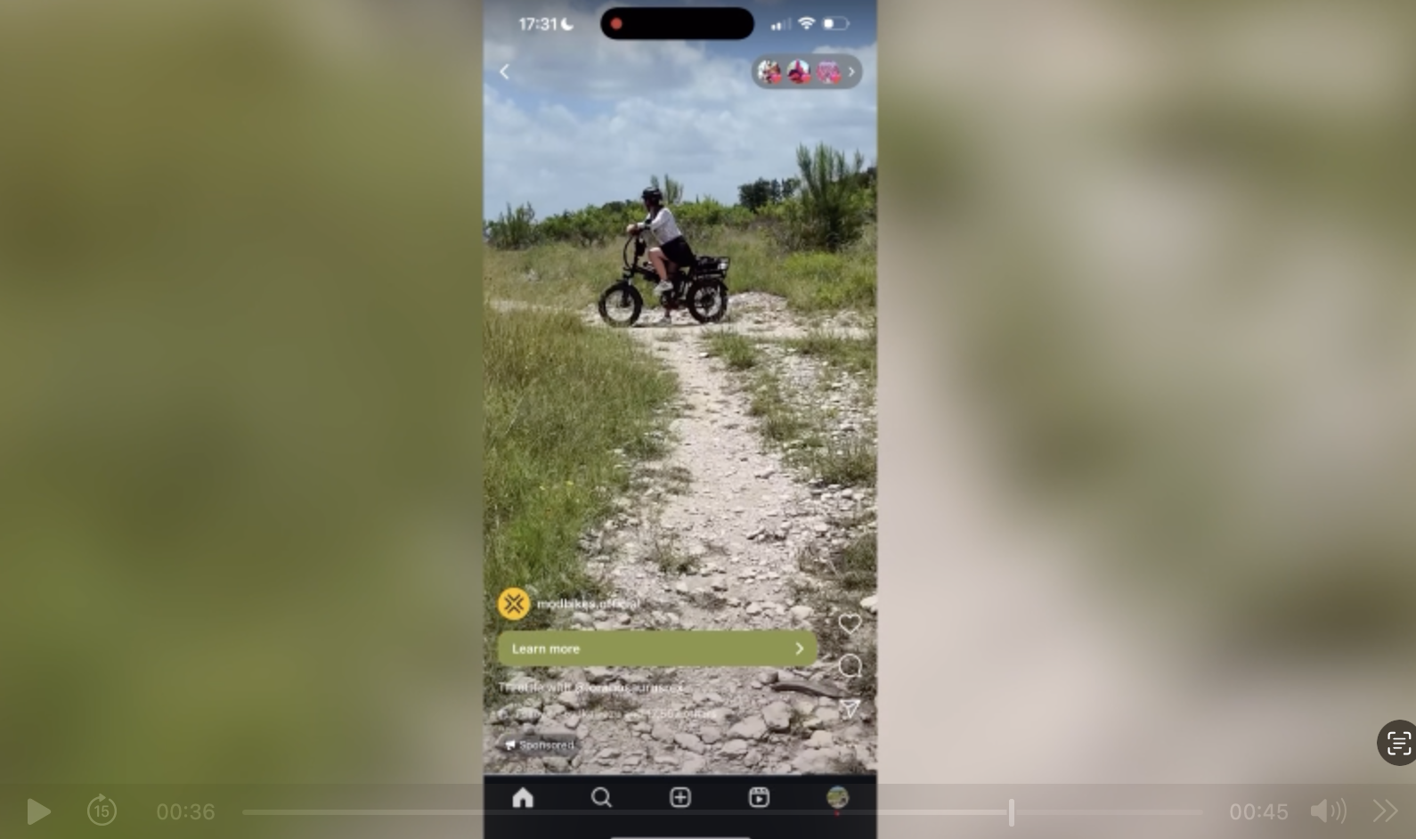 MOD Bikes Social Media Ads